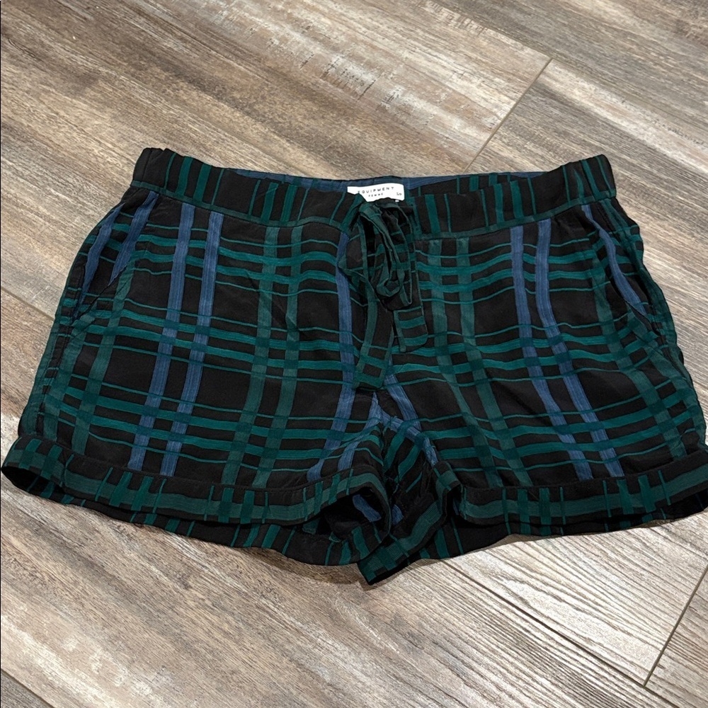 EQUIPMENT silk shorts